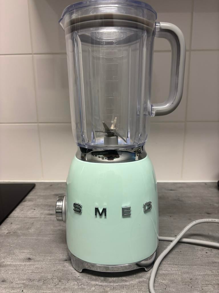 Smeg Blender - Pastelgroen, Witgoed en Apparatuur, Blenders, Ophalen of Verzenden, Zo goed als nieuw, Blender