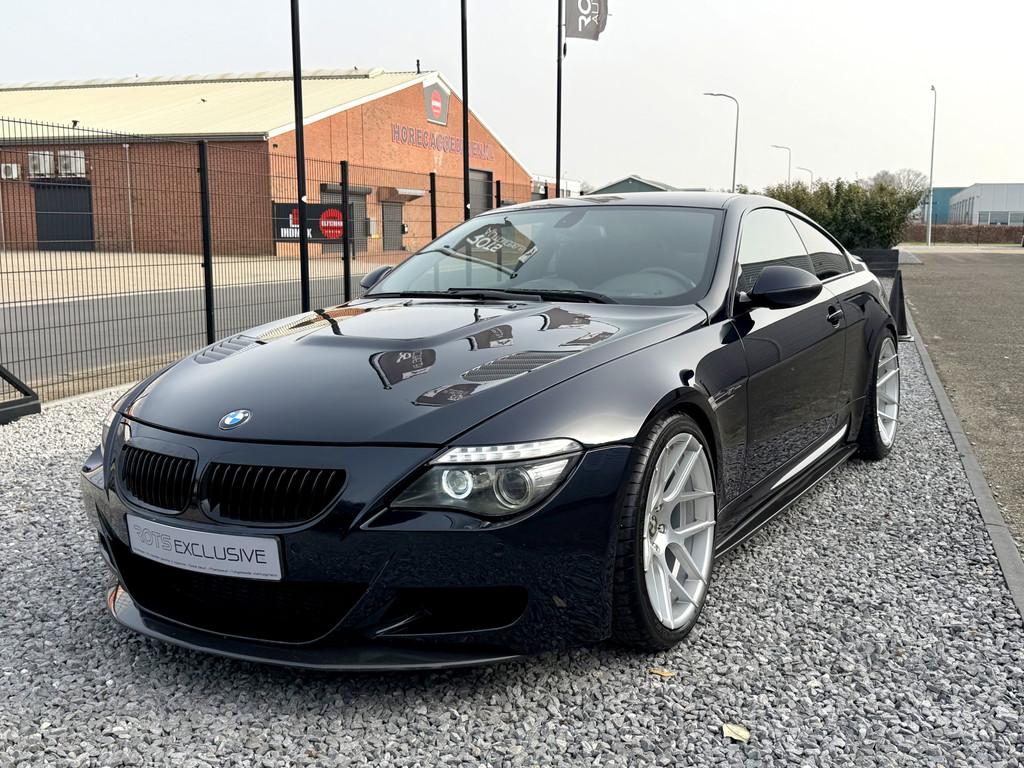 BMW 6 Serie M6 V10 LCI Hamann 2008 Carbon-Zwart (bj 2008), Automaat, Achterwielaandrijving, Gebruikt, Zwart