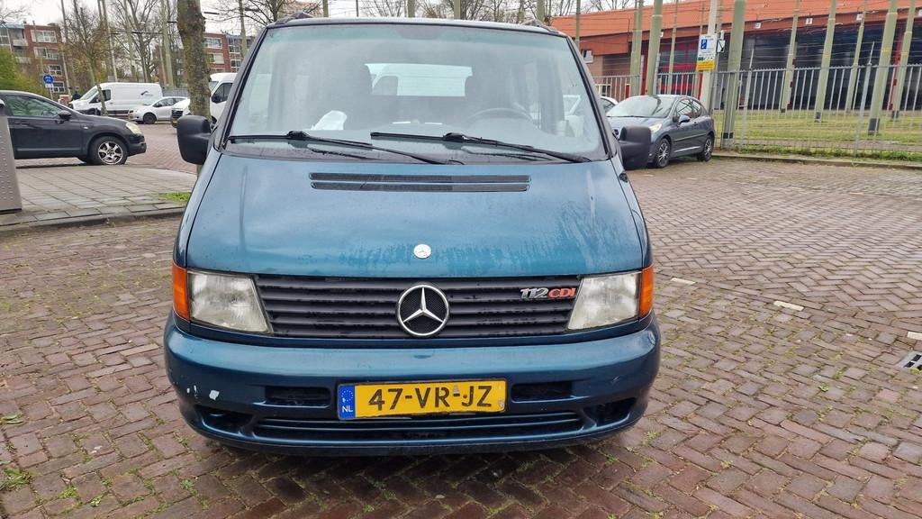 Mercedes-Benz Vito 112 dubbel cabine Airco, Voorwielaandrijving, 4 cilinders, Bedrijf, Te koop