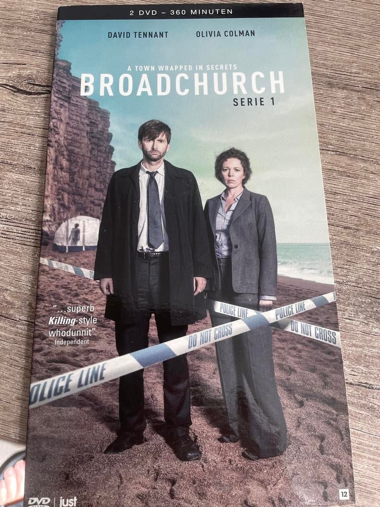 Broadchurch Serie 1 DVD, Cd's en Dvd's, Gebruikt, Boxset, Ophalen of Verzenden, Vanaf 12 jaar