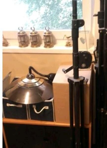 Massive hanglamp met bol treklamp, Ophalen, Zo goed als nieuw, Minder dan 50 cm