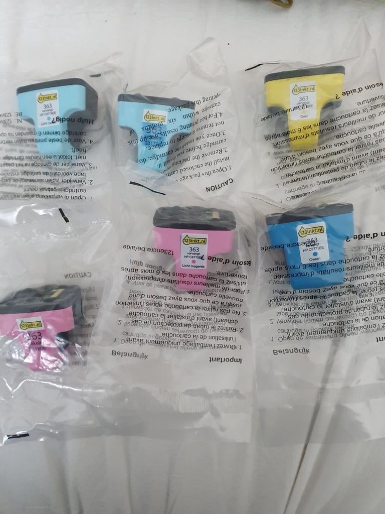 Diverse Cartridges van 123inkt 363-serie, Computers en Software, Printerbenodigdheden, Ophalen, Nieuw