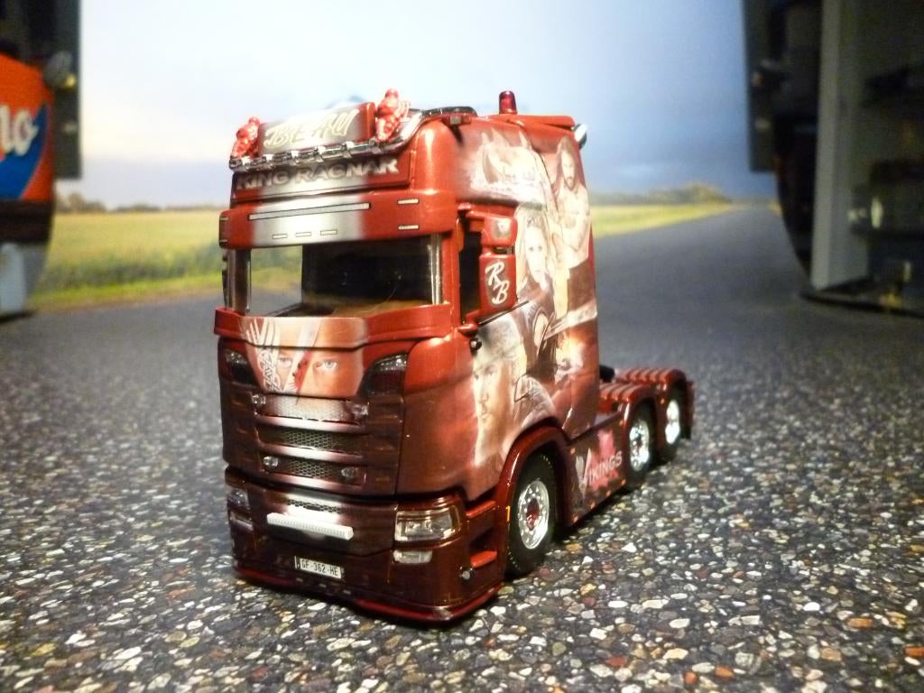 WSI Scania Beau Vikings, Hobby en Vrije tijd, Modelauto's | 1:50, Ophalen of Verzenden, Nieuw, Bus of Vrachtwagen, Wsi