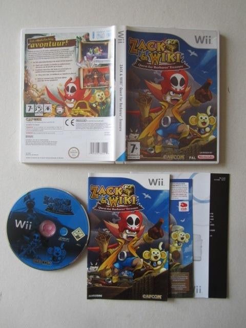 Zack and Wiki Nintendo Wii, Avontuur en Actie, Gebruikt, 1 speler, Ophalen of Verzenden