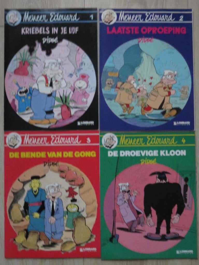 MENEER EDWARD 1-2-3-4 ZGAN, Ophalen of Verzenden, Zo goed als nieuw