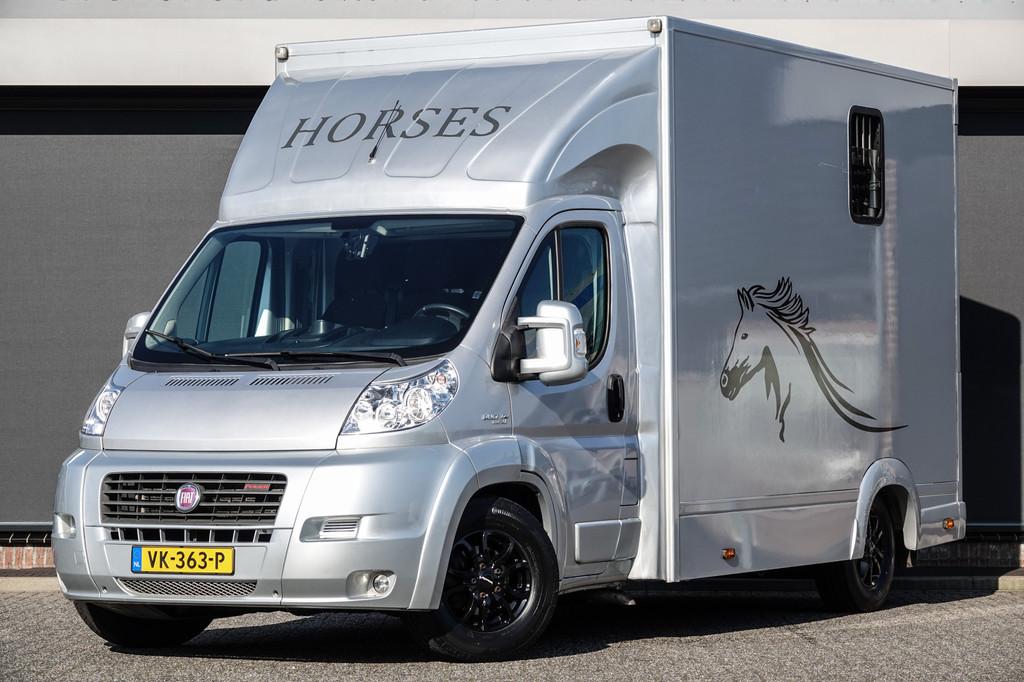 Fiat Ducato Horsetruck | 3.0 MultiJet 177Pk | 2-Paards | Tre, Gebruikt, Overige typen, Verkoop@russcherautos.nl, Russcher Auto's
