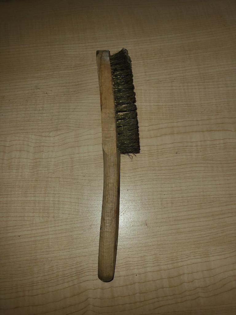 staalborstel, Ophalen of Verzenden, Zo goed als nieuw