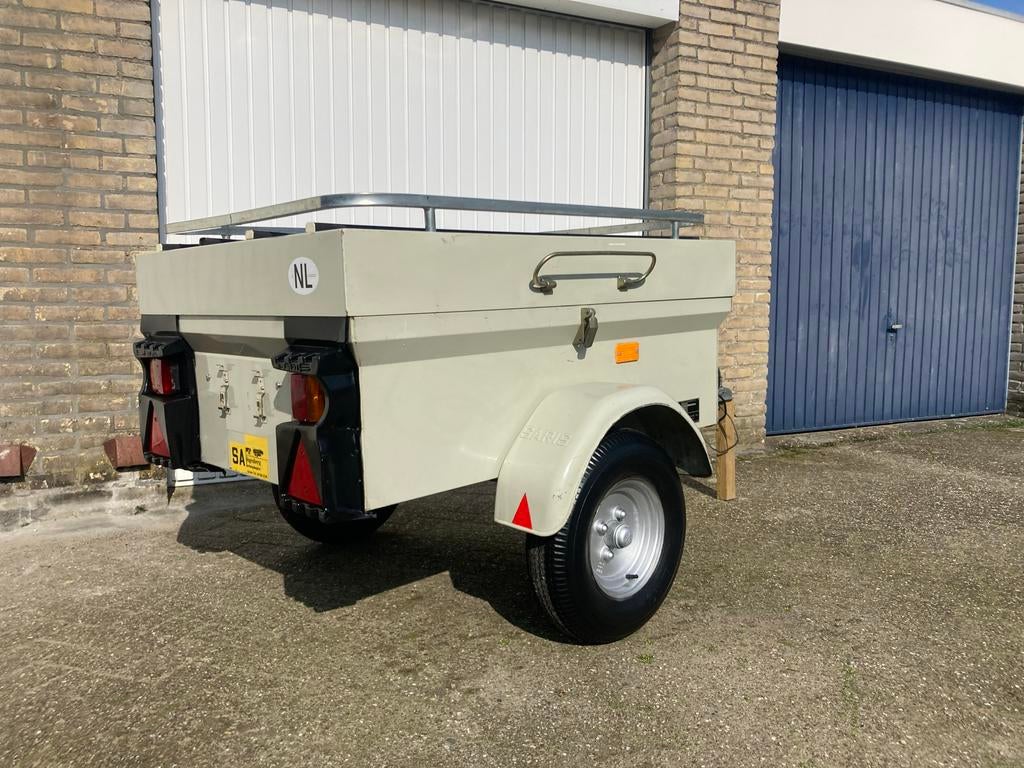 Saris Speedy Bagagewagen Aanhangwagen met Metalen Deksel, Ophalen, Gebruikt
