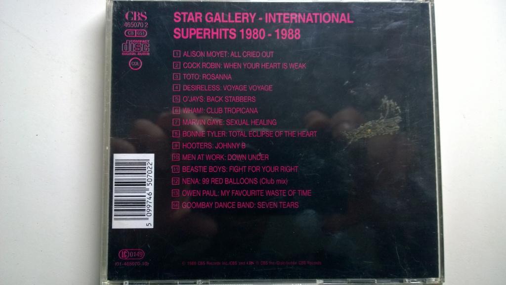 Star Gallery International Superhits 1980-1988, Ophalen of Verzenden, Zo goed als nieuw, Pop
