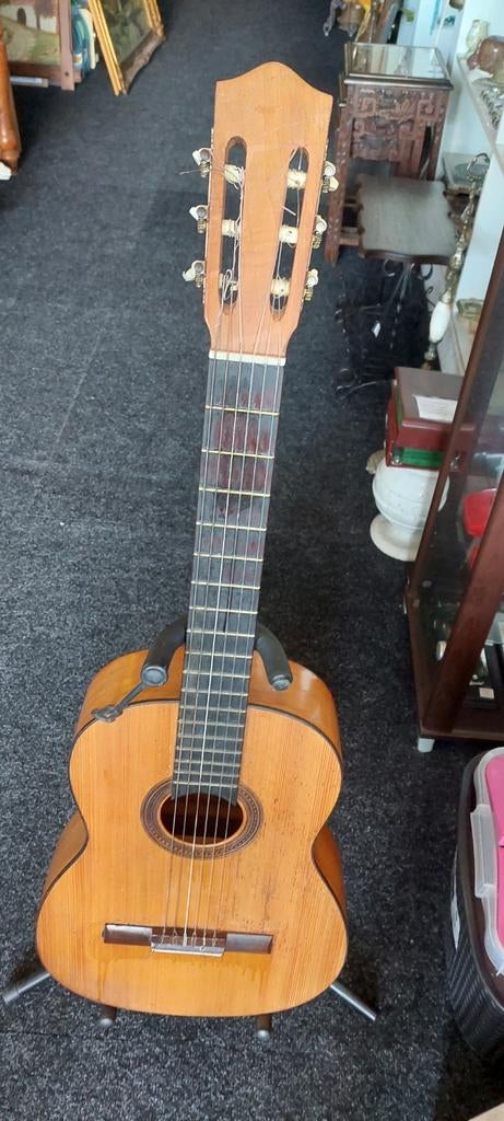 Vintage Klassieke Gitaar, Ophalen of Verzenden, Gebruikt, Klassieke of Spaanse gitaar