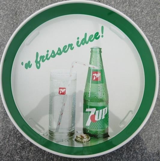 7 UP Dienblad - `n frisser idee !, Verzamelen, Ophalen of Verzenden, Gebruikt, Gebruiksvoorwerp