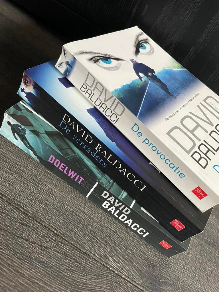 3 Boeken van David Baldacci, Boeken, Detectives, Ophalen of Verzenden, Gelezen