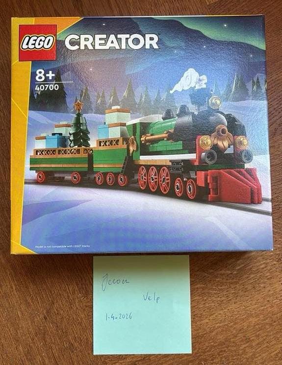 Lego 40700 kersttrein nieuw, Kinderen en Baby's, Speelgoed | Duplo en Lego, Ophalen of Verzenden, Nieuw, Complete set, Lego