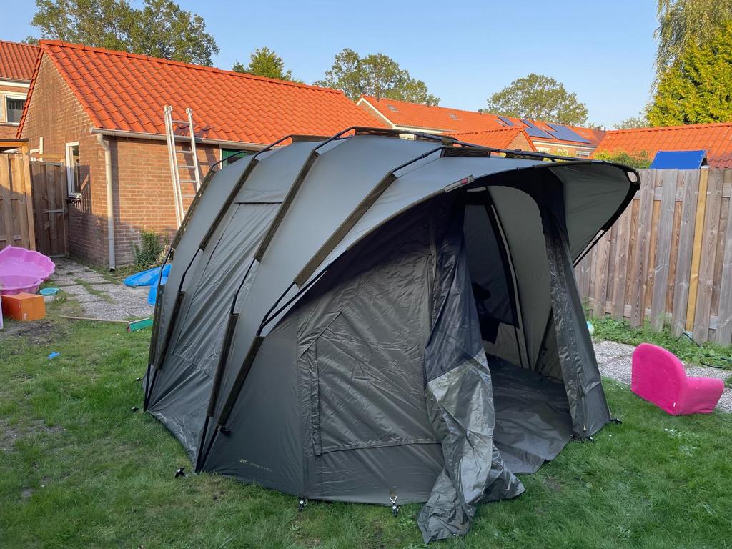JRC Extreme TX-2man Bivvy + Overwrap., Watersport en Boten, Hengelsport | Karpervissen, Ophalen, Nieuw, Overige typen