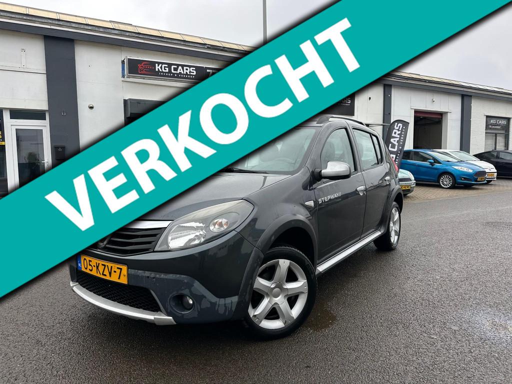 Dacia Sandero 1.6 Stepway, 4 cilinders, Metallic lak, 1070 kg, Origineel Nederlands