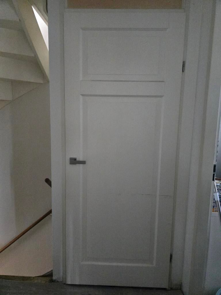 Deuren met en zonder glas, Doe-het-zelf en Verbouw, Deuren en Horren, Ophalen, Gebruikt, Binnendeur, 200 tot 215 cm