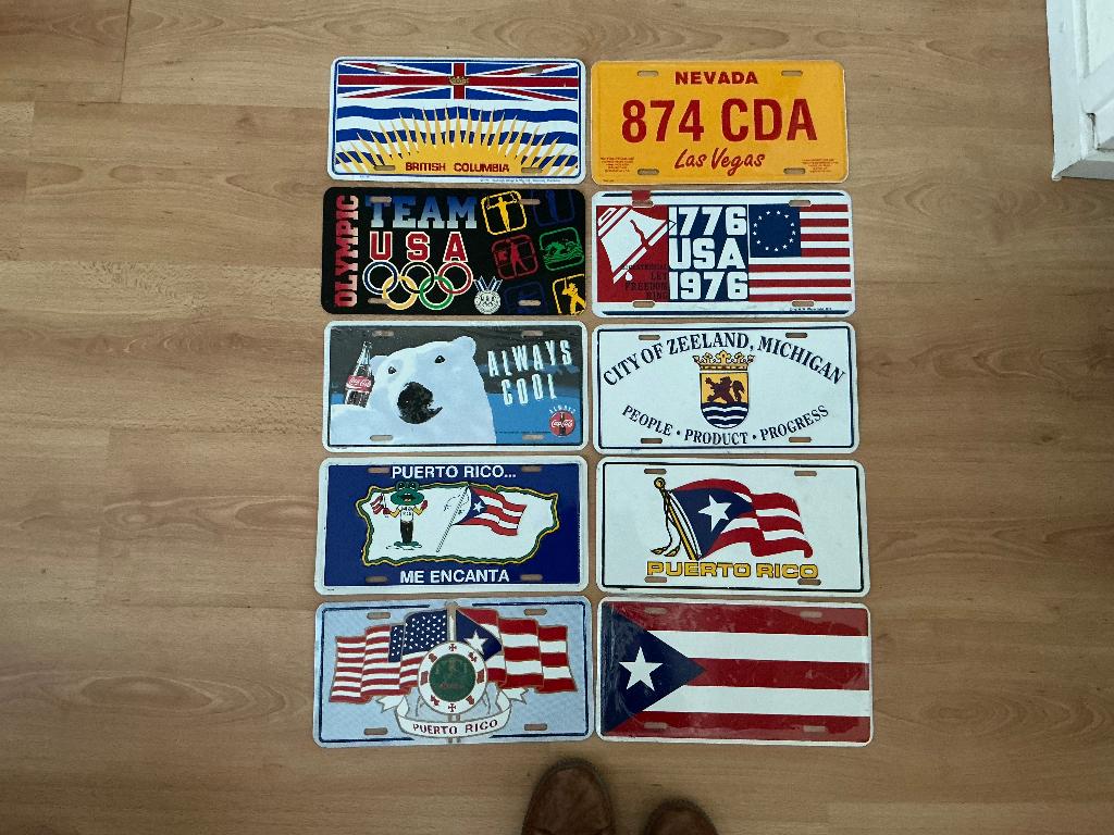 Wandborden! 10 voor €5,-, Ophalen of Verzenden, Zo goed als nieuw