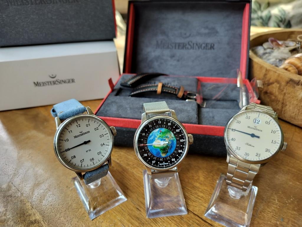Prachtige Meistersinger Automatische Horloges Full-set, Ophalen of Verzenden, Nieuw, Overige merken