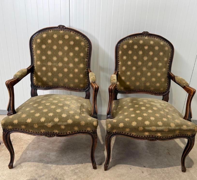 Vintage fauteuils in Louis XV-stijl andere zijn ook te koop, Ophalen