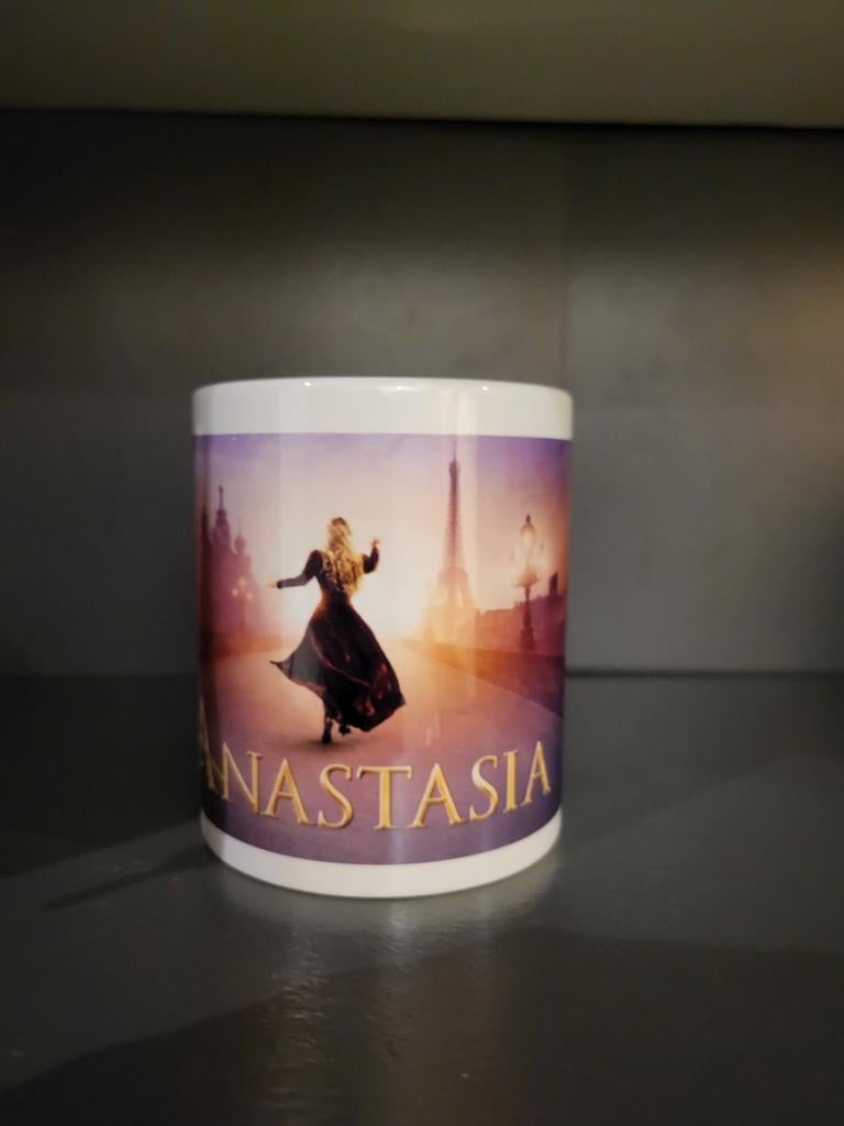 Mok met Anastasia print, Ophalen of Verzenden