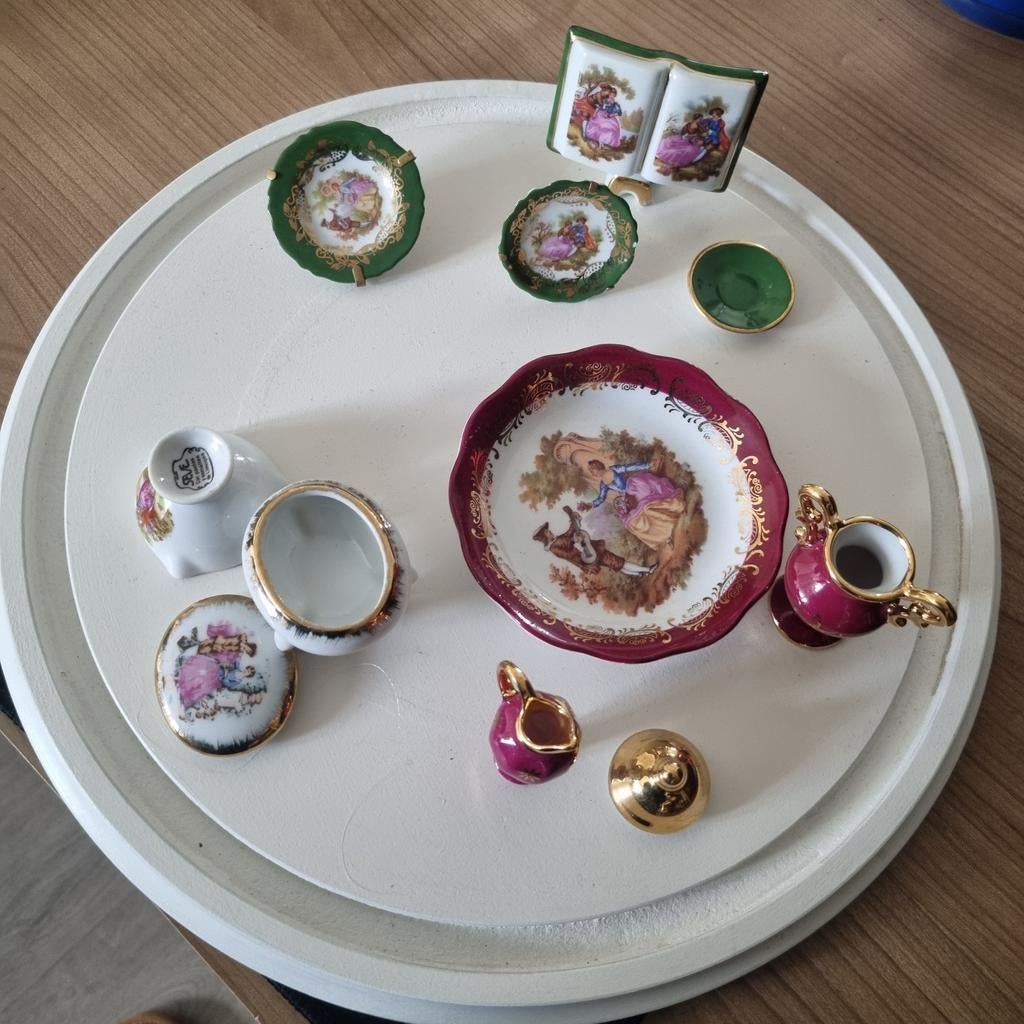 Div. Limoges porselein + methode Limoges, Ophalen of Verzenden