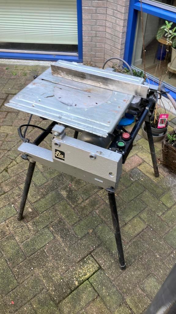 Elu tgs173 A4 flipover zaagtafel verstekzaag afkortzaag, Ophalen, Gebruikt, Overige typen, 30 tot 70 mm