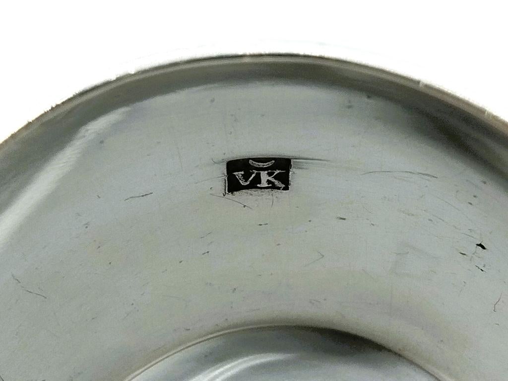 Zilveren aspergetang, Fa. J.M. van Kempen, Voorschoten, 1871, Verzenden, Zilver