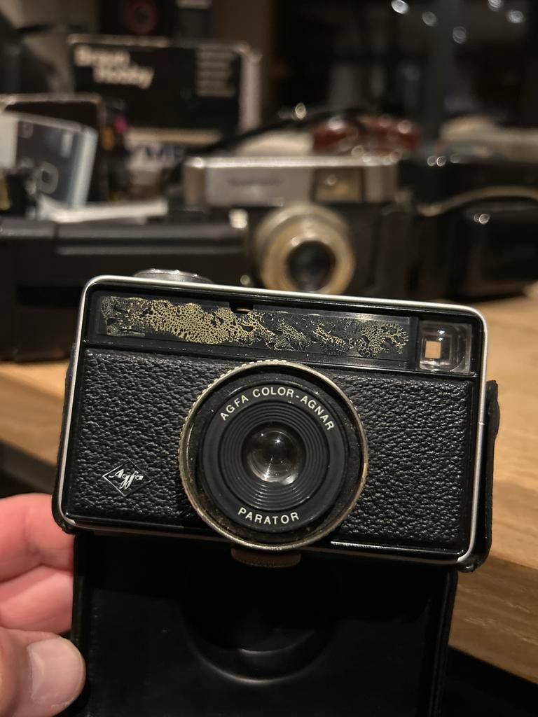 Vintage Agfa Color-Agnar Parator Compact Camera, Ophalen of Verzenden, Gebruikt, Compact, Overige Merken