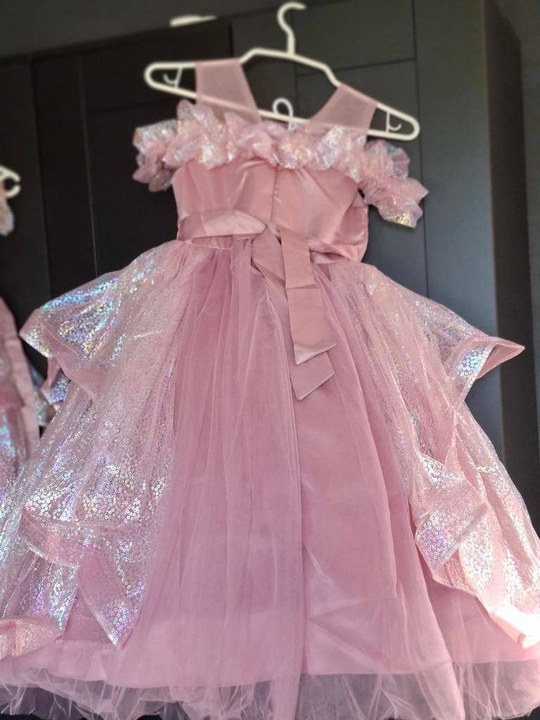 Bruidsmeisjes jurk, Ophalen of Verzenden, Zo goed als nieuw, 122 t/m 128, Meisje