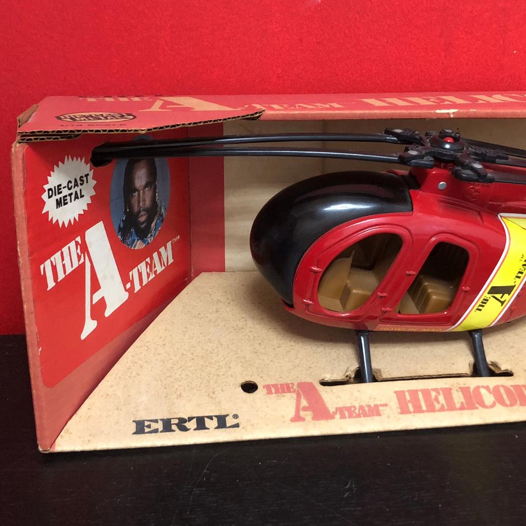 Vintage 1983 A-Team Howlin' Mad Murdock Helicopter, Ophalen of Verzenden, Zo goed als nieuw