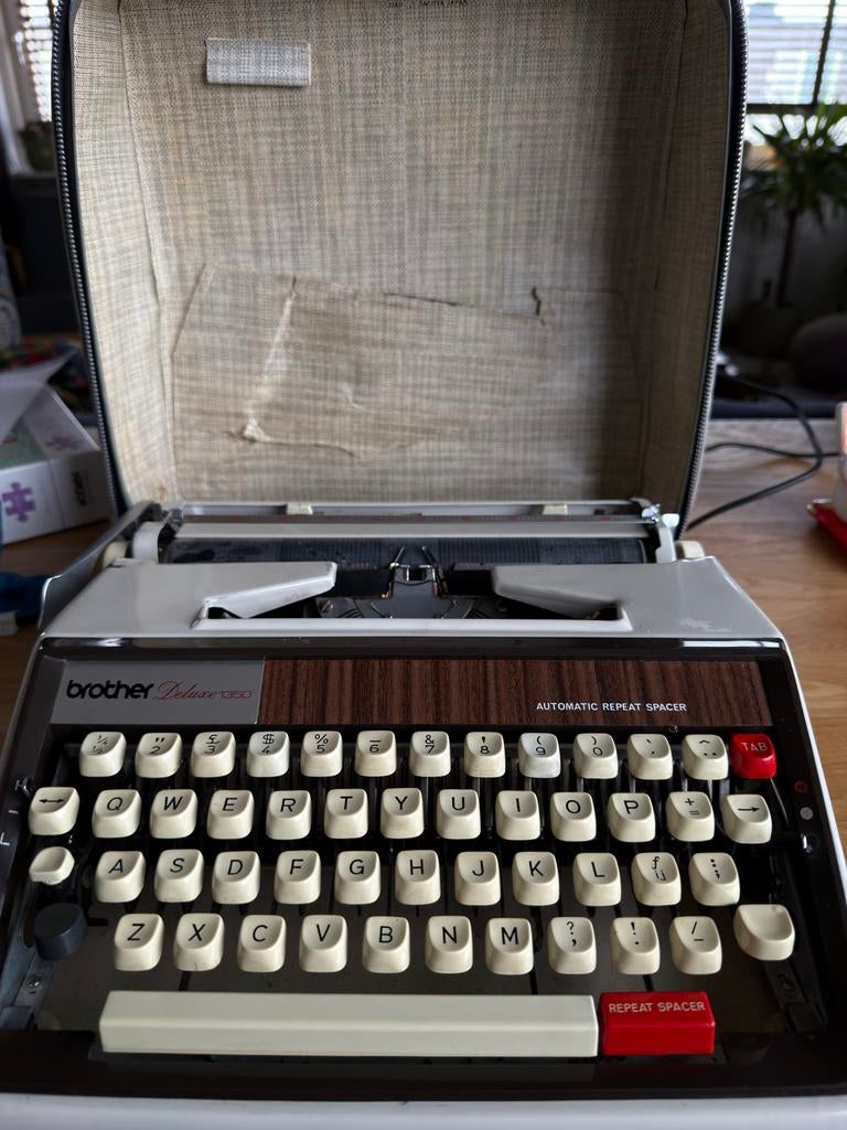 Brother Deluxe 1350 typemachine, Diversen, Typemachines, Ophalen of Verzenden