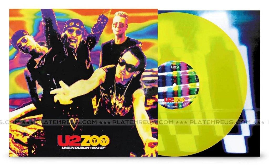 EP U2 – Zoo TV: Live In Dublin 1993 EP LMTD Edition Nieuw, Ophalen of Verzenden, Nieuw in verpakking, 12 inch, Poprock
