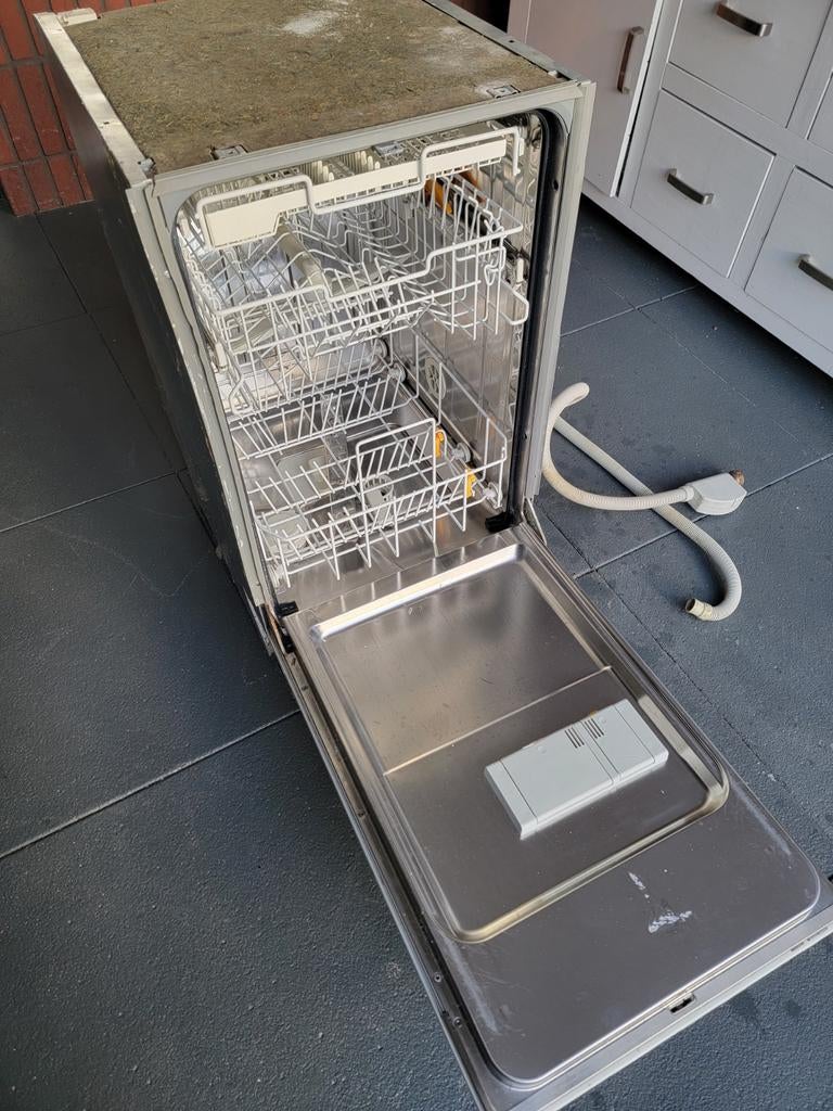 Miele inbouw vaatwasser 45 cm breed, Gebruikt, Minder dan 85 cm, Ophalen of Verzenden, Inbouw