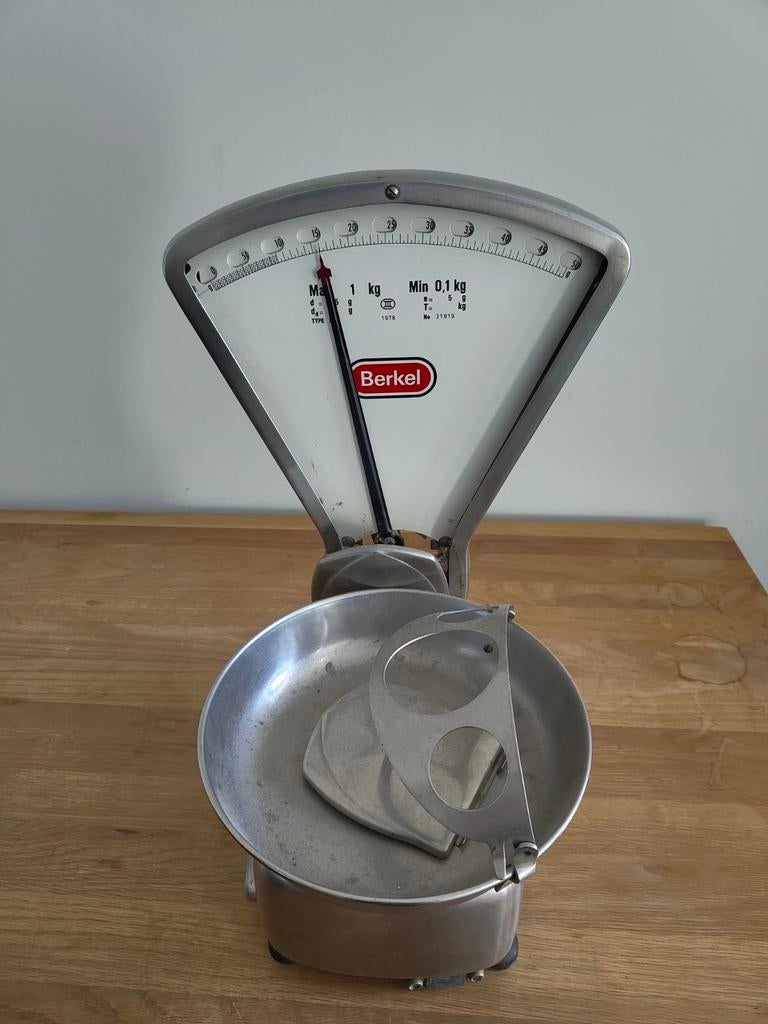 Berkel vintage weegschaal, Ophalen