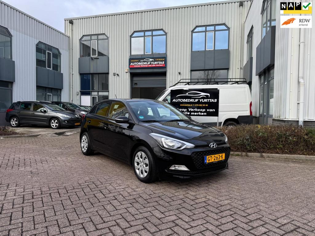 Hyundai I20 1.2 LP i-Drive Cool, 21 km/l, 450 kg, Euro 6, Zwart