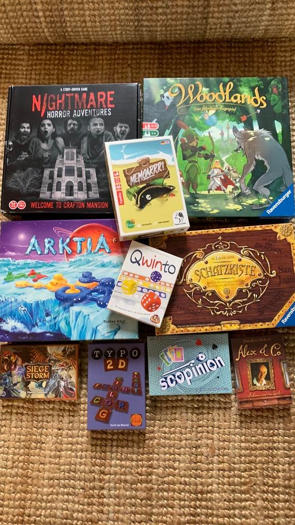 TEAB bordspellen, Hobby en Vrije tijd, Gezelschapsspellen | Bordspellen, Ophalen of Verzenden, Zo goed als nieuw