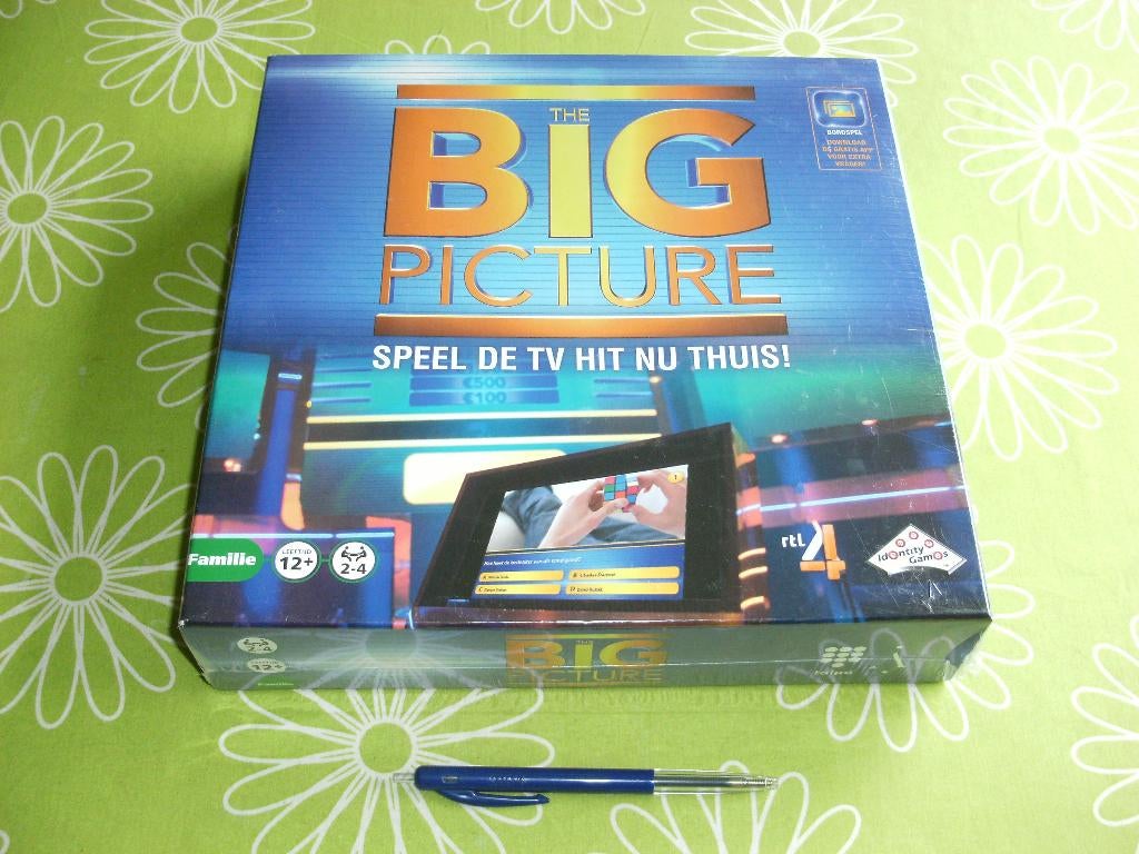 Nieuw in seal: The big picture - speel de Tv hit nu thuis!, Vijf spelers of meer, Ophalen of Verzenden, Nieuw