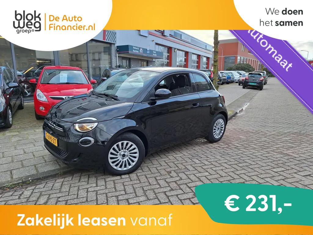 Fiat 500E URBAN 42 kWh / 1e Eigenaar / € 16.750,00, Automaat, 118 pk, 4 stoelen, Zwart