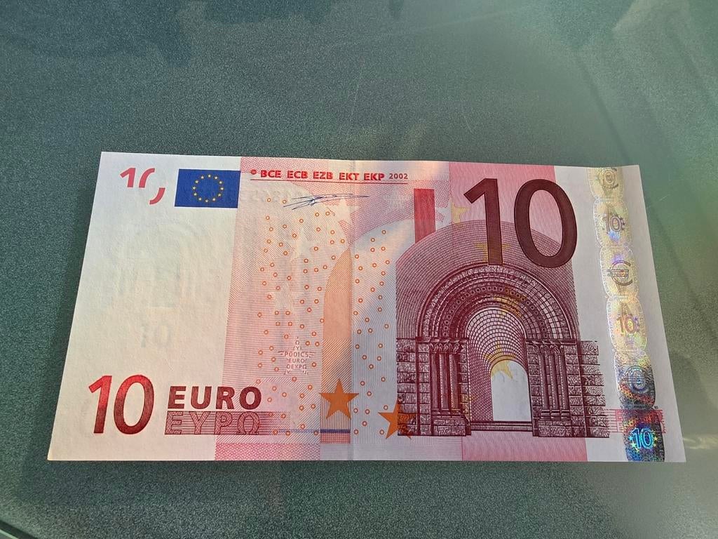 10 euro biljet 2002 Nederland unc Duisenberg, Postzegels en Munten, Bankbiljetten | Europa | Eurobiljetten, Ophalen, Overige landen