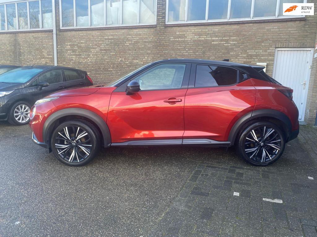 Nissan Juke 1.0 DIG-T N-Design, Lichtsensor, Gebruikt, Overige kleuren, Bedrijf