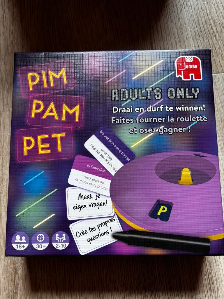 Pim, Pam, Pet voor volwassenen, Ophalen of Verzenden, Zo goed als nieuw