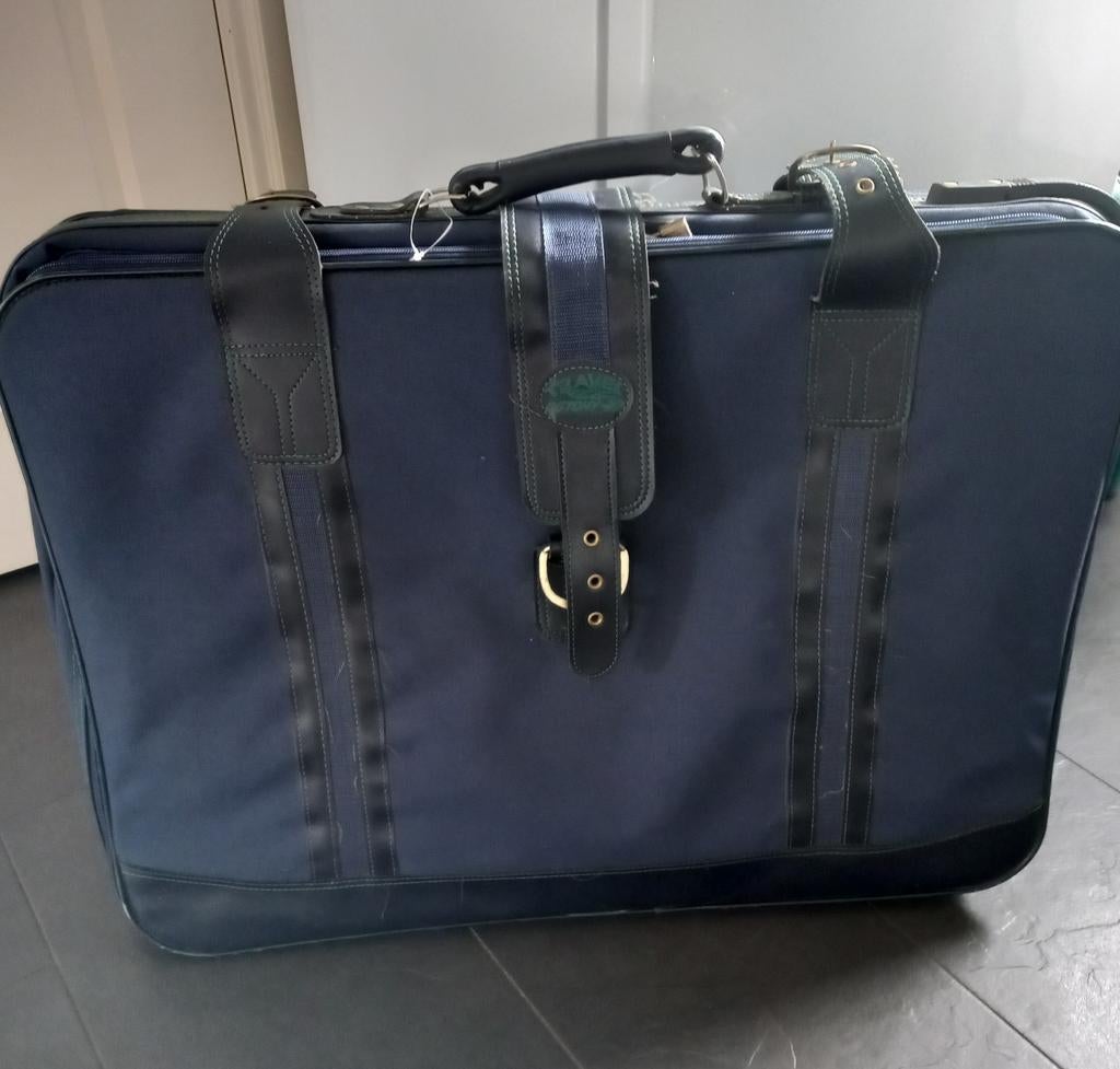 Koffer, Ophalen, 30 cm of meer, Gebruikt, Blauw