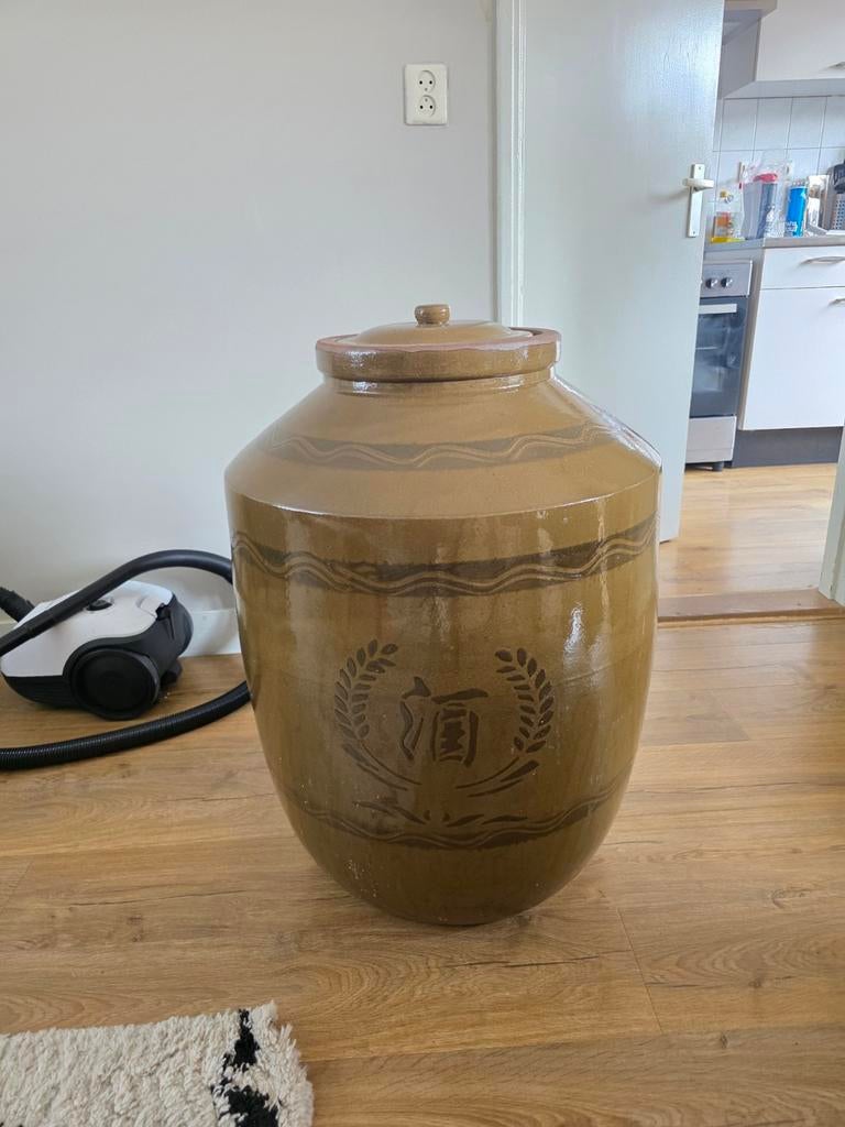 Grote keramische fermentatiepot (2 stuks beschikbaar), Ophalen