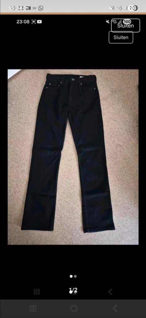 Zwarte Zara jeans, Ophalen of Verzenden, Zo goed als nieuw, W28 - W29 (confectie 36), Zara