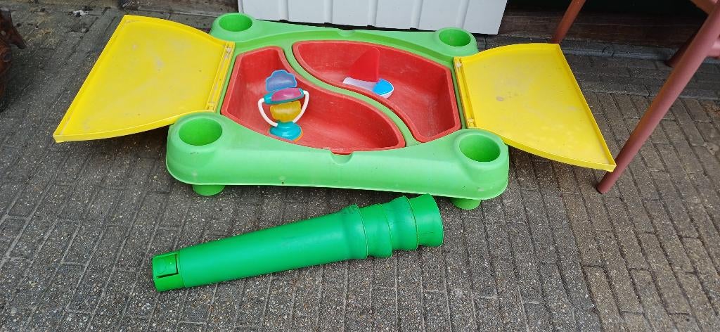 Mooie royale, stevige en stabiele zand/water/rijst tafel., Ophalen, Gebruikt