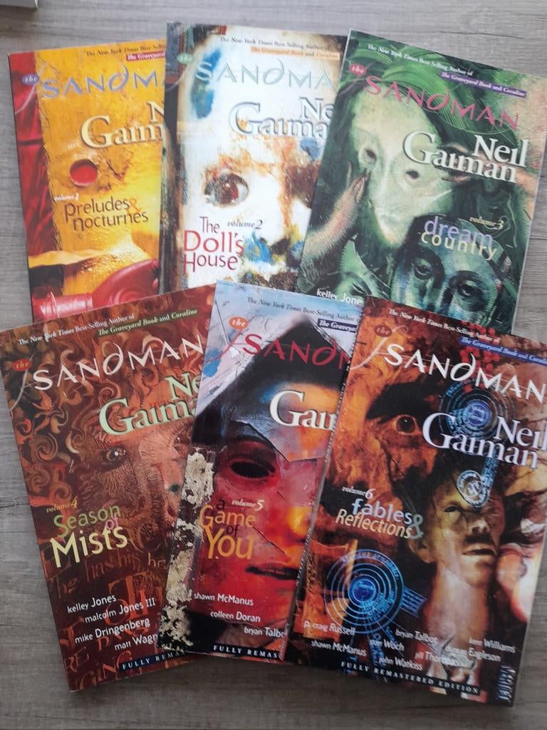 The Sandman volume 1 - 6, Amerika, Ophalen of Verzenden, Zo goed als nieuw, Meerdere comics