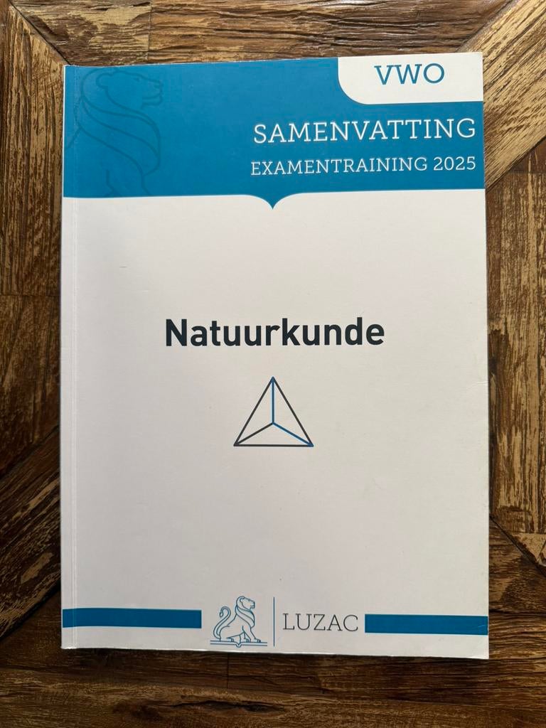 VWO samenvatting examentraining Natuurkunde 2015, Ophalen of Verzenden, Zo goed als nieuw, VWO, Natuurkunde
