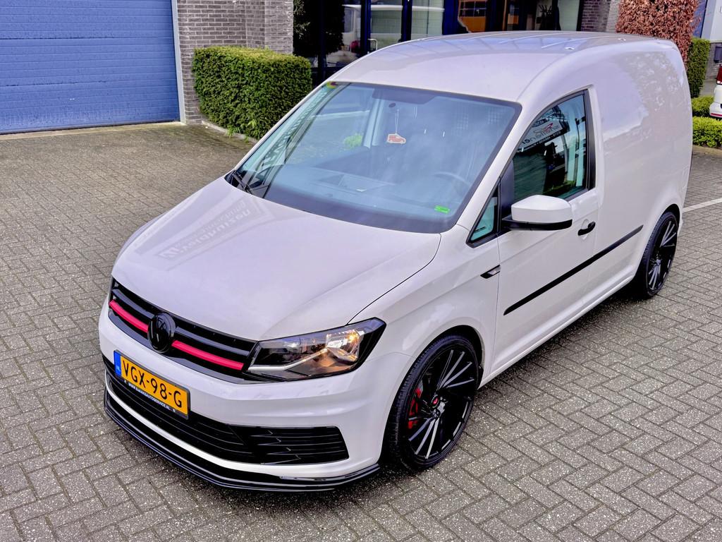 Volkswagen Caddy 2.0 TDI euro 6 bj 2020 70.000km schroefset, Stof, Gebruikt, 4 cilinders, Volkswagen