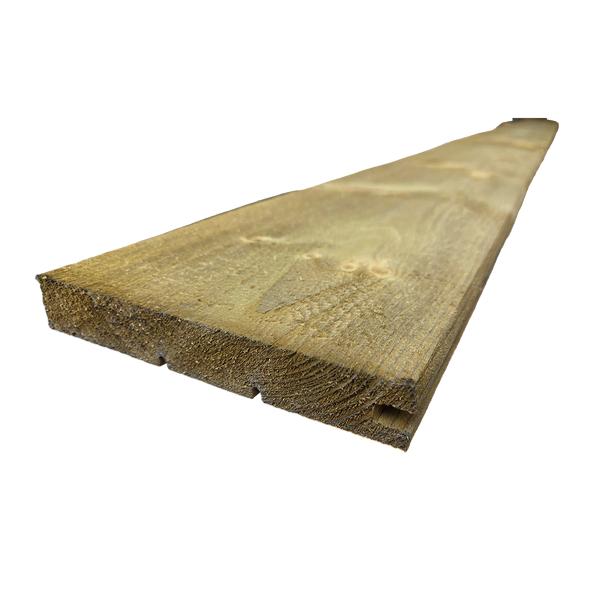 Aanbieding Tuinplanken 22x145 mm € 1,- per meter incl.