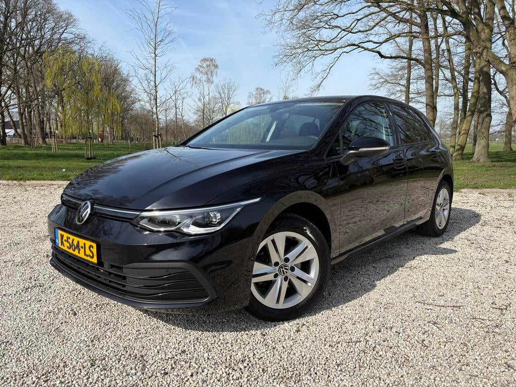 Volkswagen Golf 1.0 Etsi 110pk 7-DSG 2021 Zwart, Auto's, USB, Zwart, Zwart, 650 kg